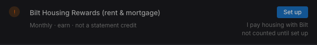 Benefit needing setup or enrollment under Needs you